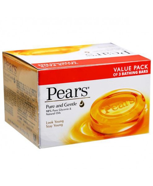 Pears Soap Pure & Gentle 3U X 125g